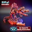 Dan-Sopala-Flexi-Factory-Spinosaurus_04.jpg Flexi Factory Print-in-Place Skeleton Spinosaurus Dinosaur