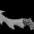 01.jpg 3D PRINTABLE SHAMAN PREDATOR DAGGER KNIFE AND SKULL