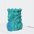 for-print.png Alien, Alien-style candle holder. Alien-style organizer
