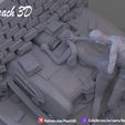 12.jpg 3D file Residual Evil Claire Redfield and Zombies・Model to download and 3D print