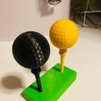 Pic5.jpeg Golf ball Salt & Pepper holder(Salt Shaker)