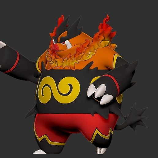 ZBrush-Document2.jpg POKEMON TEPIG EVOLUTION PACK