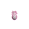 piña.png polymer clay cutter - pineapple