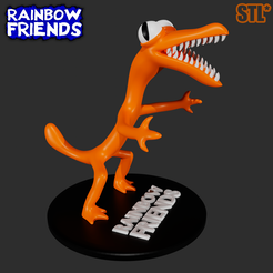 111111.png Archivo STL ORANGE FROM RAINBOW FRIENDS ROBLOX | 3D FAN ART・Diseño para descargar y imprimir en 3D