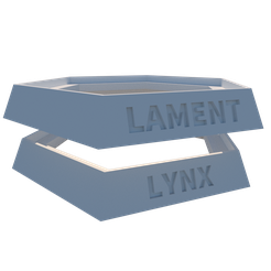 ll.png Archivo STL gratis BASES CON NOMBRE PARA BASES HEXAGONALES MODULARES L・Diseño de impresión 3D para descargar