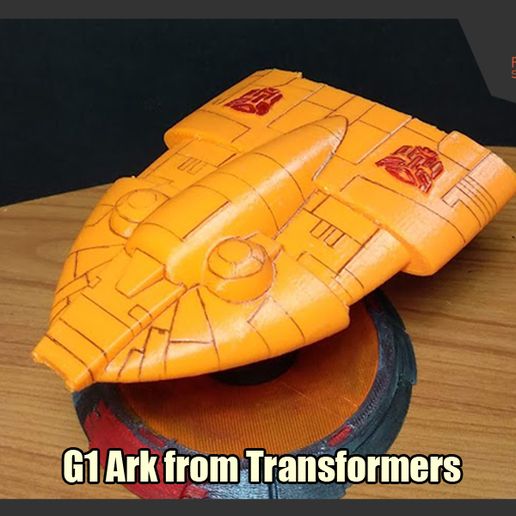 [Iconic Ship Series] G1 Ark Model from Transformers - 3D model önizlemesi