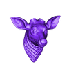 Deer.stl STL file Deer head・3D printing design to download, F-solo