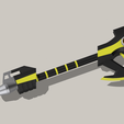 pa4.png Black Ranger Power Axe - Mighty Morphin Power Rangers