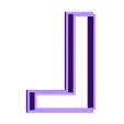 L.stl Alphabet - Alphabet - Numero - Number Cookie Cutter