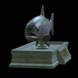 Rainbow-trout-statue-7.png fish rainbow trout / Oncorhynchus mykiss open mouth statue detailed texture for 3d printing