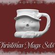 10.jpg Snowman & Boot Christmas Mug Set – Festive Miniature Cups for Dollhouses and Dioramas