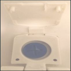 WCap.jpg Toilet Seat Screw - Recessed Type