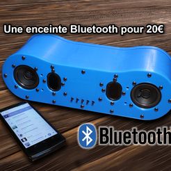 Image__5.jpg STL file Bluetooth Speaker [Bluetooth Speaker]・3D printable model to download