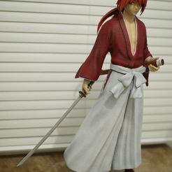 20200129003904_IMG_0787.JPG Archivo 3D Samurai X Kenshin Himura estatua de arte fanático・Modelo para descargar e imprimir en 3D