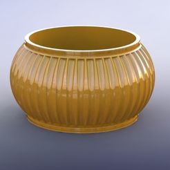 vued1.jpg Free STL file Small Pot・3D printing template to download
