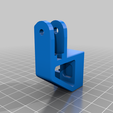 E3V2_Bracket.png Ender 3 V2 Filament Guide with wheel and print in place bearing