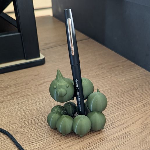 Aspicot Weedle Pen Holder Pokemon 3D model