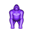 white_mesh (13).stl Gorilla in dark aesthetic