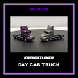 FL-TITLE-PIC.png "FREIGHTLINER STYLED" DAY CAB TRUCK   HO SCALE