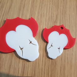 20170921_085303.jpg Fichier STL gratuit Porte-clés clown inspiré Pennywise・Plan à télécharger et à imprimer en 3D