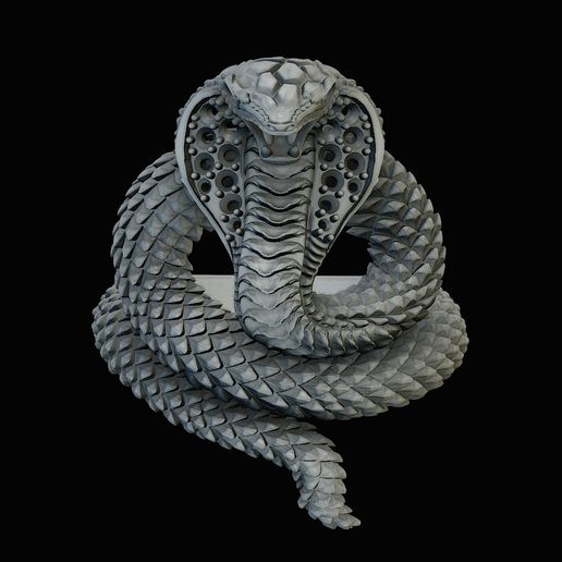 Royal Cobra Ring STL / Cobra Ring