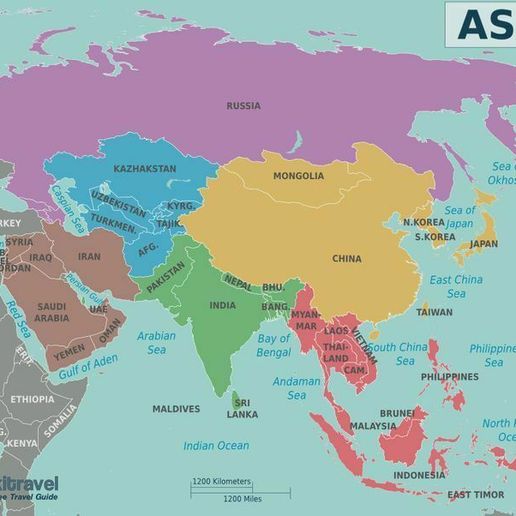 🧞‍♂️ Asia - all countries collection・Free 3D File for ・Cults