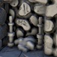 29.jpg Stone fireplace 3 - Hobbit Dark Age Medieval terrain