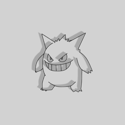 Gengar.png Gengar Decoration - 2D Art