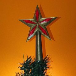 IMG_20181201_144345.jpg Archivo STL gratis estrella del árbol de navidad / etoile de sapin de noel・Objeto de impresión 3D para descargar