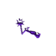 Right_Arm.stl Free 3D file Gladiator by Redxvb - Smoothed and sliced (Choice of sword or Flail)・3D printer design to download