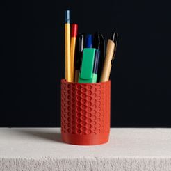 honeycomb_pencil_holder_cup_slimprint_1.jpg Honeycomb Pencil Holder
