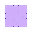 LOV000001CO1S - WOVEN HEARTS HOLDER.stl Woven Hearts - Square Coasters with holder
