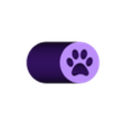 Filtro paw v2.stl STL file Filter Tips - MEGAPACK (Reusable Mouthpieces) Weed Filter・3D printing idea to download