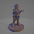 Stockless-Sally.png STL file Stockless Sally, Wasteland Amazon・3D printer design to download