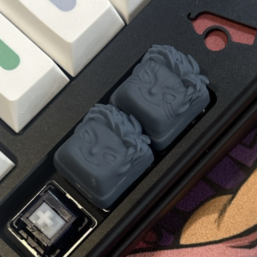 ⌨️ Keycap Demon Slayer Akaza・ STL File for 3D printing・Cults