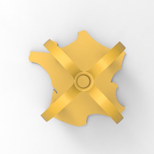 rendu jaune porte crayon implanté sur la france dessus.jpg Pencil holder composed of 4 STRATOMAKER logos implanted in France