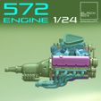e3.jpg 572 ENGINE 1-24th for modelkits and diecast