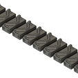 T62-links-for-MATO-1-16-VVSS.png T62 VVSS track blocks for 1/16 scale MATO Sherman kit