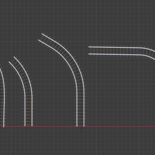 rEILS.png Рельсы с вращением / Для игр / Поли