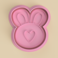 Conejo-Dona.png Bunny Donuts cookie cutter (Bunny Donuts cookie cutter)