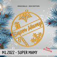 55.png Christmas bauble - Super Mamy