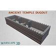 white-ancient-temple-dugout.png Ancient Temple Fantasy Football Dugout & Scoreboard