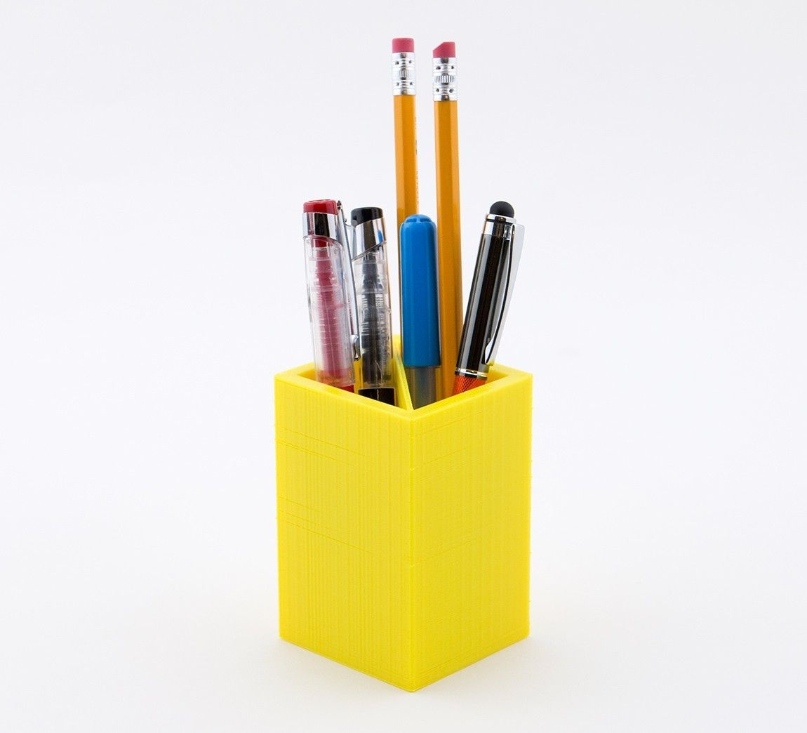 Download free STL file Pen Holder • 3D printing object ・ Cults