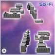 3.jpg Set of futuristic Sci-Fi interior furniture with beds and sofas (8) - Future Sci-Fi SF Post apocalyptic Tabletop Scifi Wargaming Planetary exploration RPG Terrain