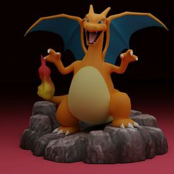 charizard.jpg Archivo STL CHARIZARD POKEMON・Modelo imprimible en 3D para descargar