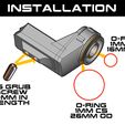 5-assemble-Blaster.jpg Acetech BLaster 50cal Umarex T4E HDR50 / TR50 tracer mount