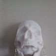 Snapchat-2090776019.jpg Skull decor / skull holder / skull wall decor / hanging skull