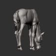 foal-eats10.jpg Escultura Potro come