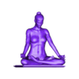 meditation woman.stl Meditation woman