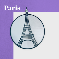 Paris.png Deco Eiffel Tower - Paris